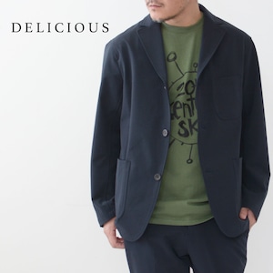 DELICIOUS [デリシャス] Travel Jacket [DJ13582] トラベルジャケット・ 「セットアップジャケット・キレイ目ジャケット」ドレスアップ・MEN'S [2024SS]