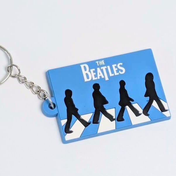 送料無料！ ★ラバーキーホルダー★〘5031〙 【 The Beatles/ ビートルズ 】 〚アメリカン雑貨 アメトイ〛