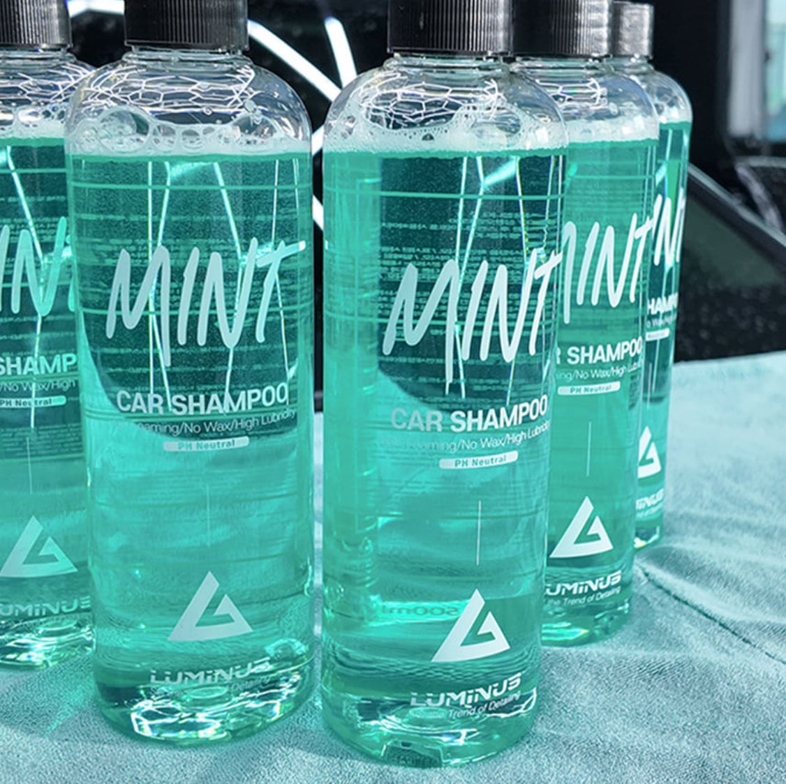 ルミナス MINT カーシャンプー 高濃縮 pH中性 泡立ち・潤滑性抜群