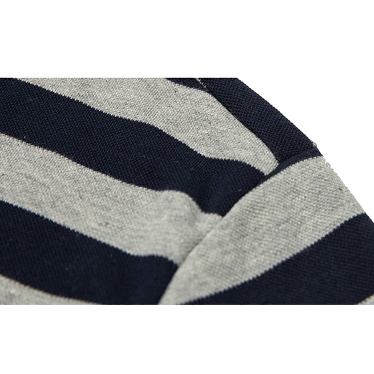 ★RETRO STRIPED POLO SHIRT　　　A0477