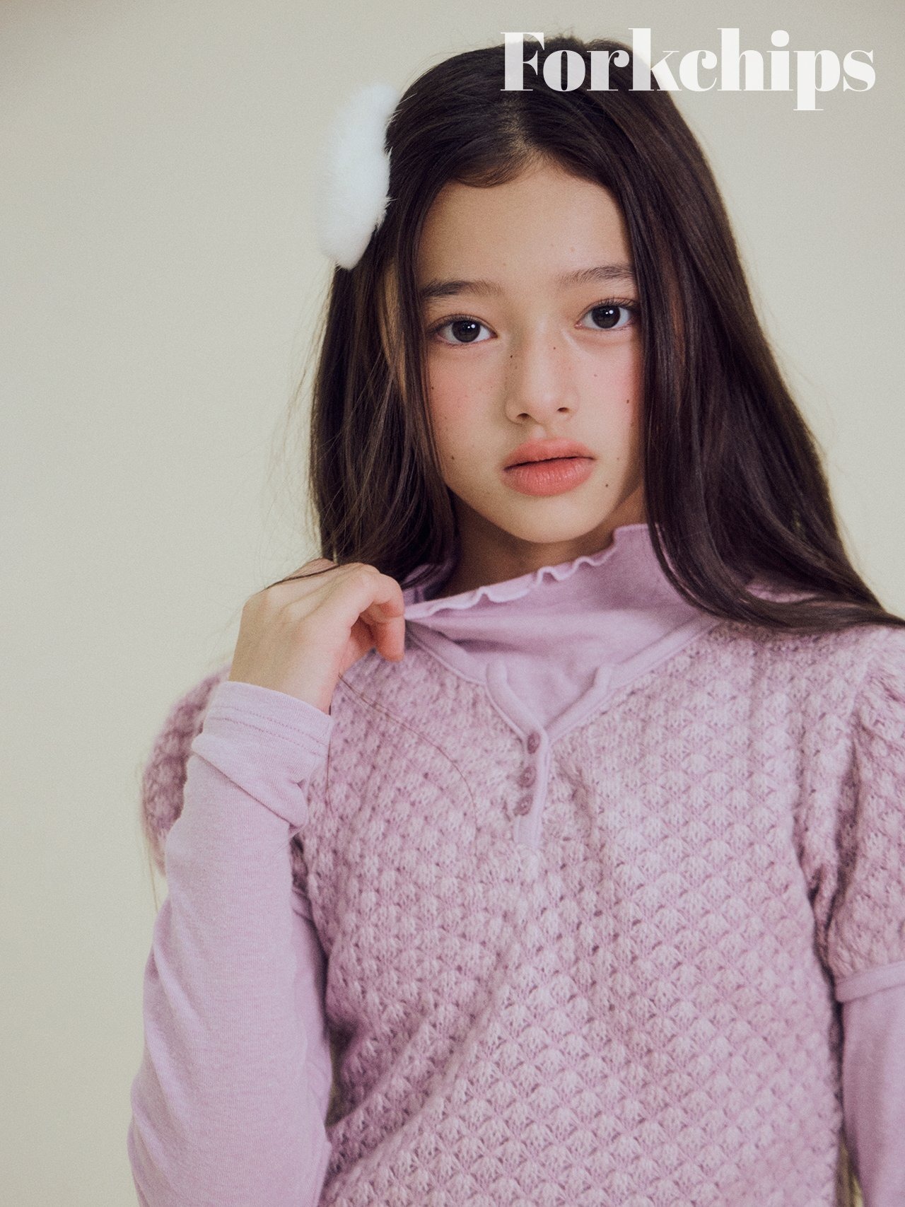 FORK CHIPS［取寄］berry turtle neck tee 26winter