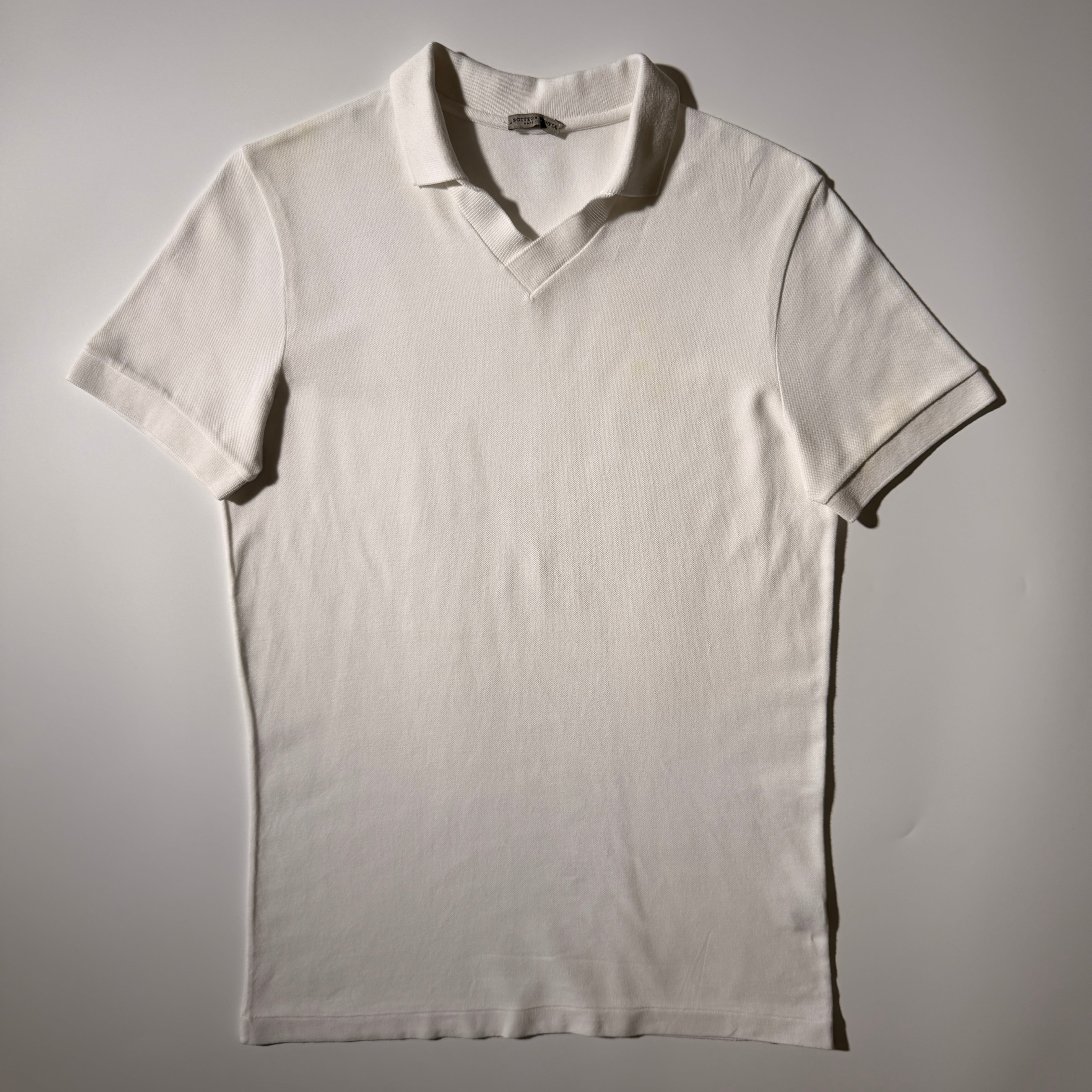 Bottega Veneta Polo Shirt Cotton White 44 | ASSET VINTAGE アセット