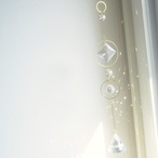 大聖堂の鐘 - Short - Evening Gold / Cathedral Bell / Light Healing Crystal Suncatcher