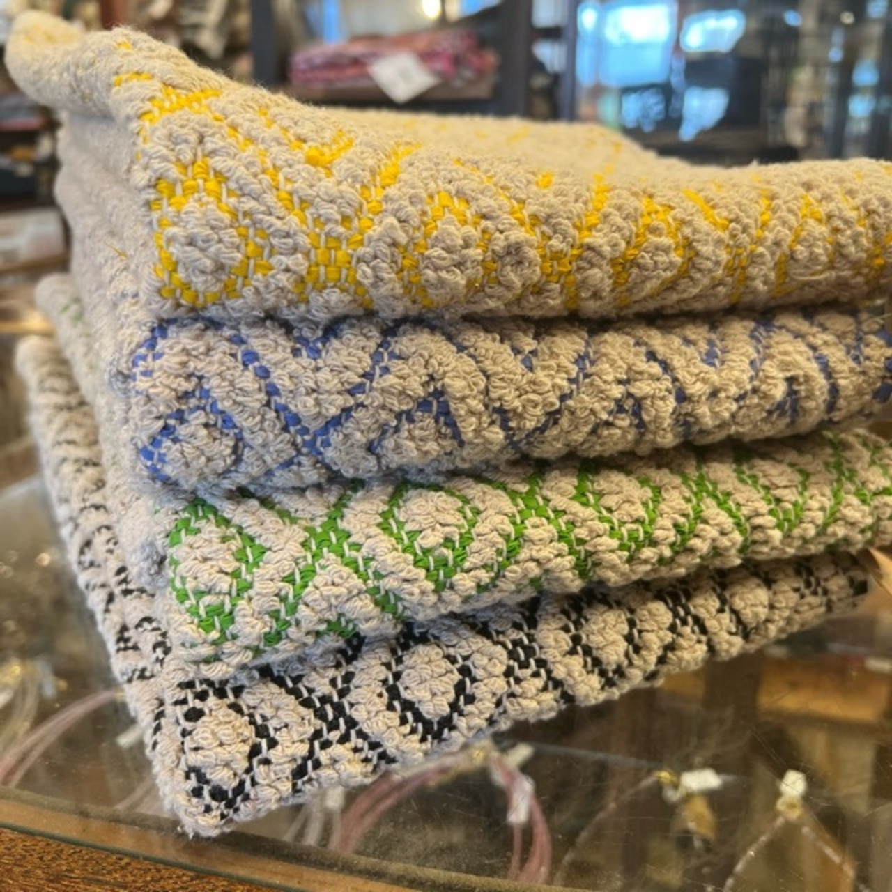 PVC & Cotton kitchen mat 4Color 　kitchenmat　　PVC×コットンマット　フロアマット　キッチンマット　ハーフサイズラグマット　ラグ　