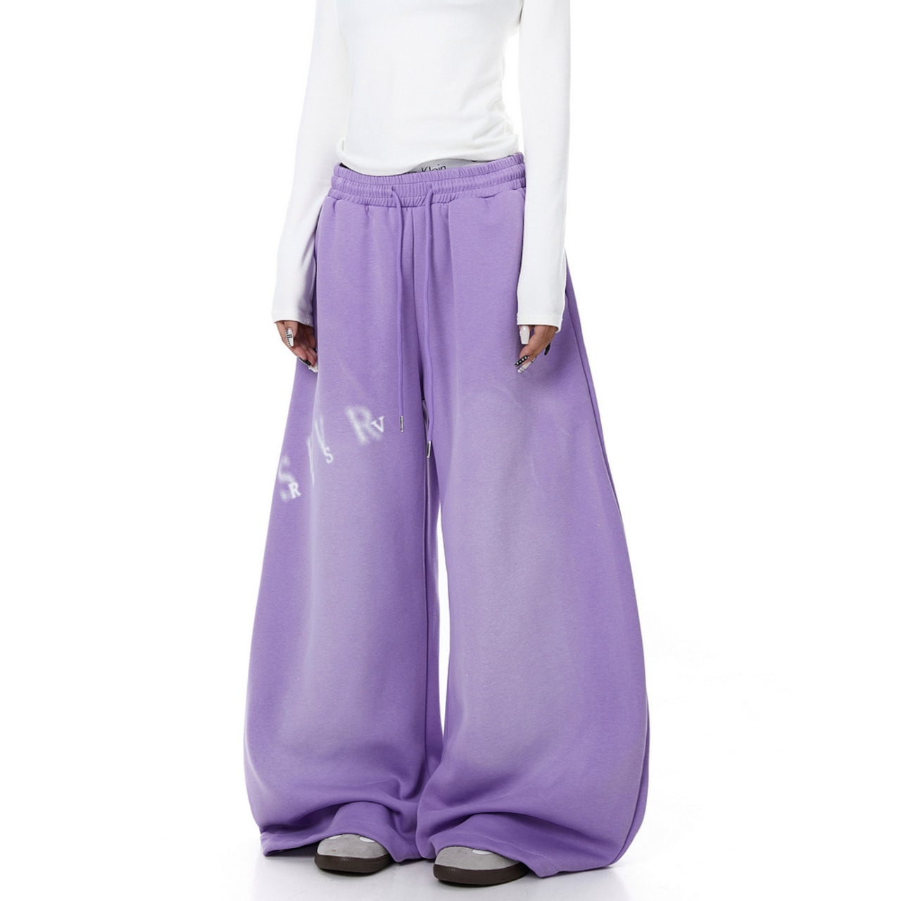 ストリート 汚れ加工 スウェットパンツ P381