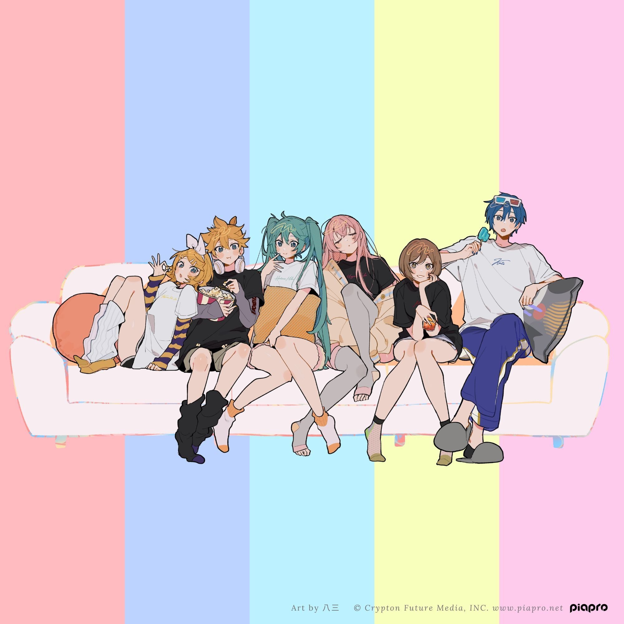 Piapro Characters アクリルスタンド Art by 八三 | echo