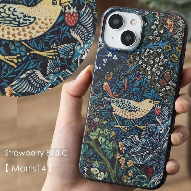 iPhone エコスマホケース Strawberry Bird C