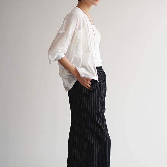 異素材コンビブルゾン