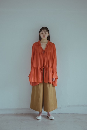 YUKI SHIMANE Stay Lazy Cotton mix shirt