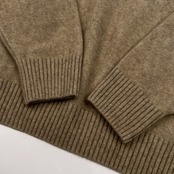 90s AVOCA アヴォカ ノルディック ハイネック ハーフジップ メリノウール ニットセーター サイズ S /ビンテージ