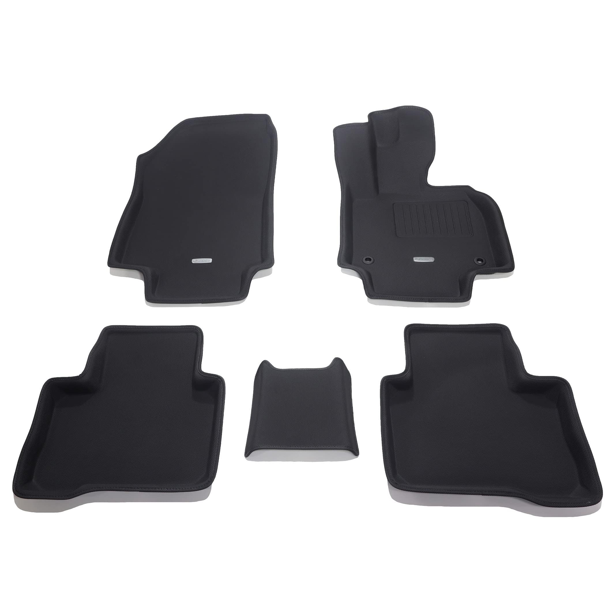 クラッツィオ(Clazzio) フロアマット 立体タイプ 1台分セット ハリアーハイブリッド AXUH80 / AXUH85 2020/7~ / RAV4ハイブリッド AXAH54 / AXAH52 2019/4~2025/12 / RAV4PHV AXAP54 2020/6~2025/12 NEWラバータイプ ブラック ET-0154 【5EETB0154K】