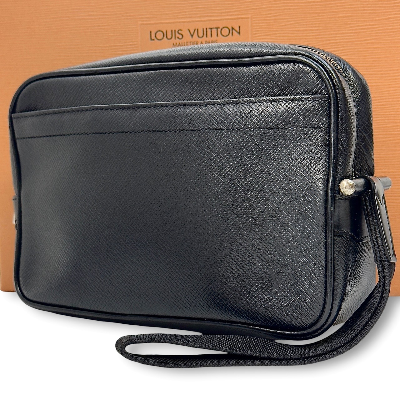 LOUIS VUITTON ルイヴィトン タイガ カルガ クラッチバッグ セカンド 