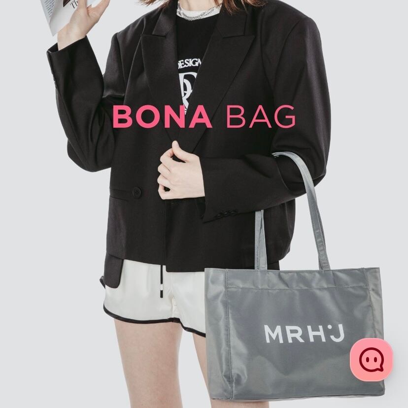 MARHEN.J マルヘンジェイ トートバッグ BONA グレー | 韓国ブランド