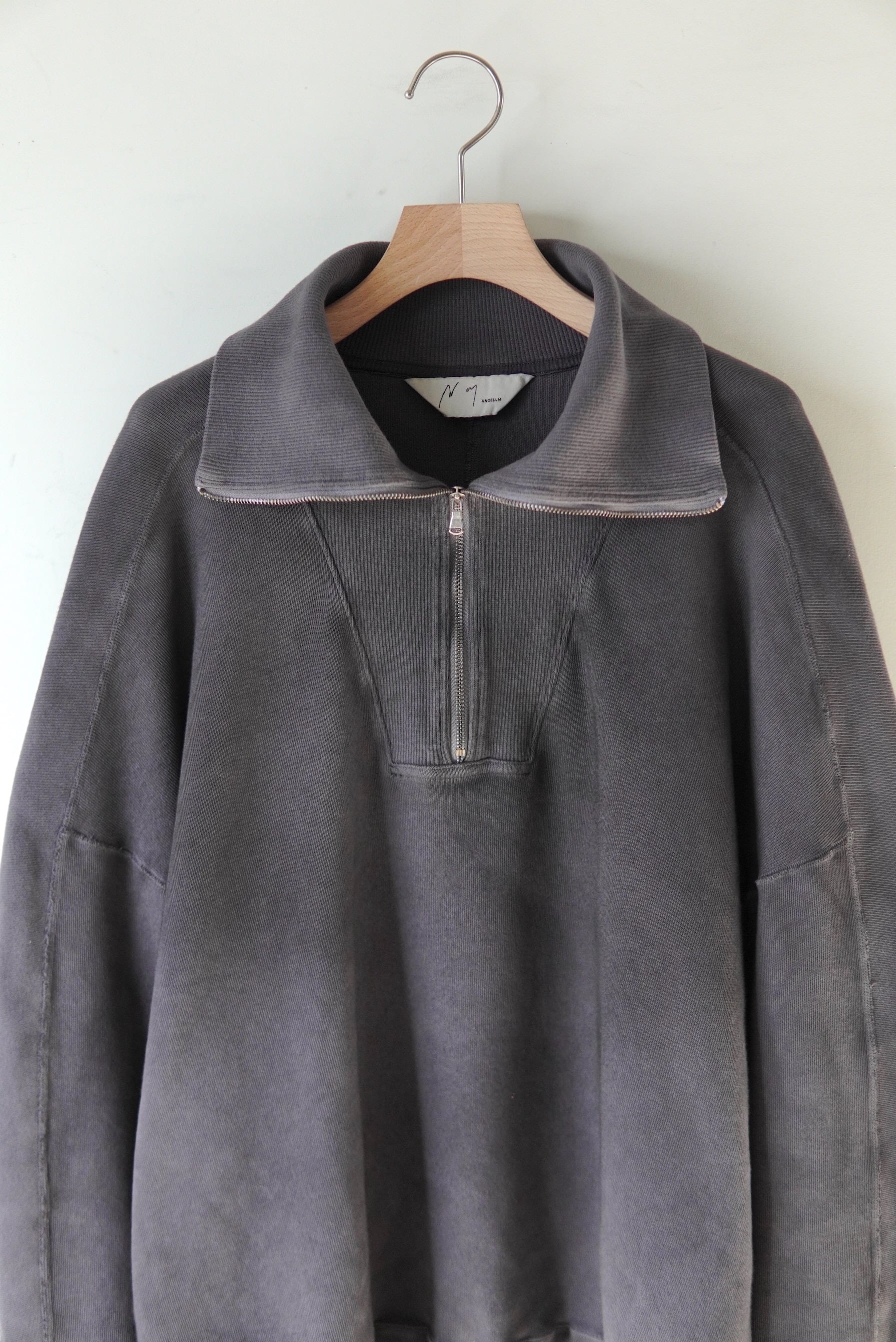 ANCELLM / SMOOTH KNIT PULLOVER SHIRT / ANC-CT120 | POETRY