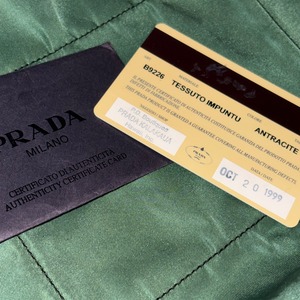 archive PRADA plastic chain shoulder bag