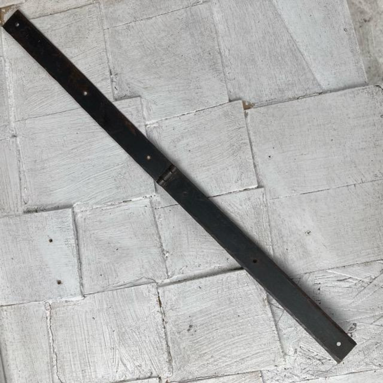 インド　手打ちの黒鉄の蝶番　A