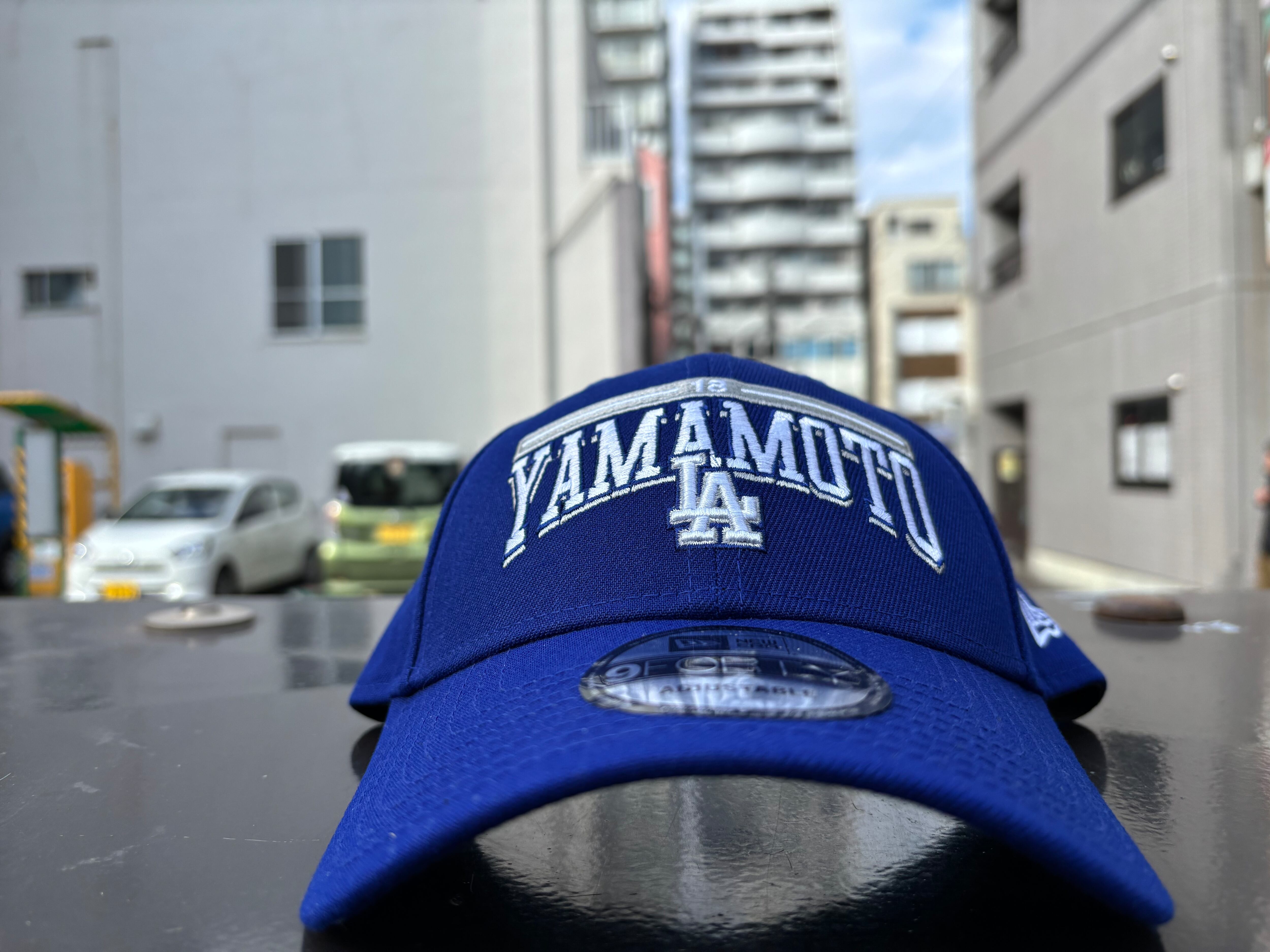 NEW ERA 9FORTY A-Frame MLB パール バッジ Pearl Badge ロサンゼルス