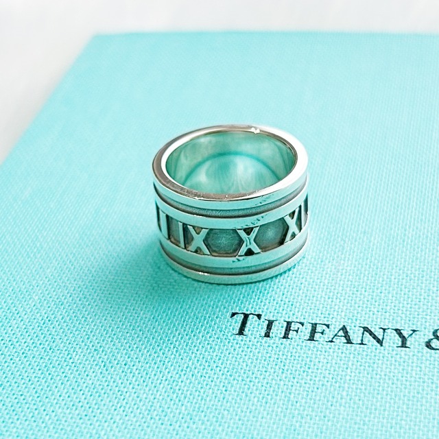【TR7024】Tiffany&Co. atlas ring/silver925/ティファニー/リング