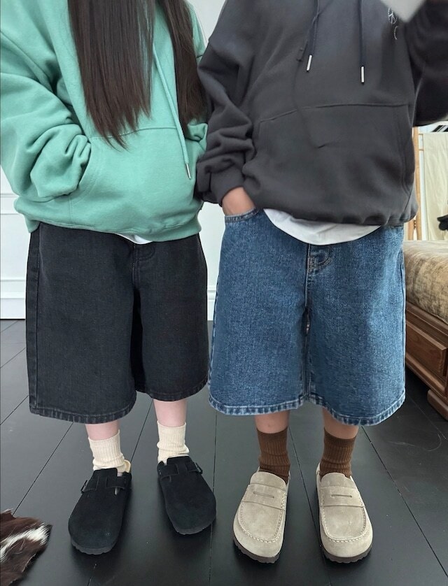 【取寄】OUR ラベルバミューダパンツ｜秋服｜韓国子供服｜26/AT