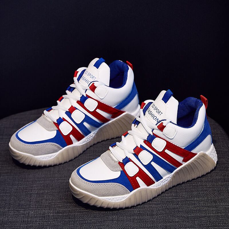 【新作】【送料無料】 -トップシューズ女性スニーカーレジャー女性の靴靴女性屋外トレーナーバスケットChaussure 10b592401932266