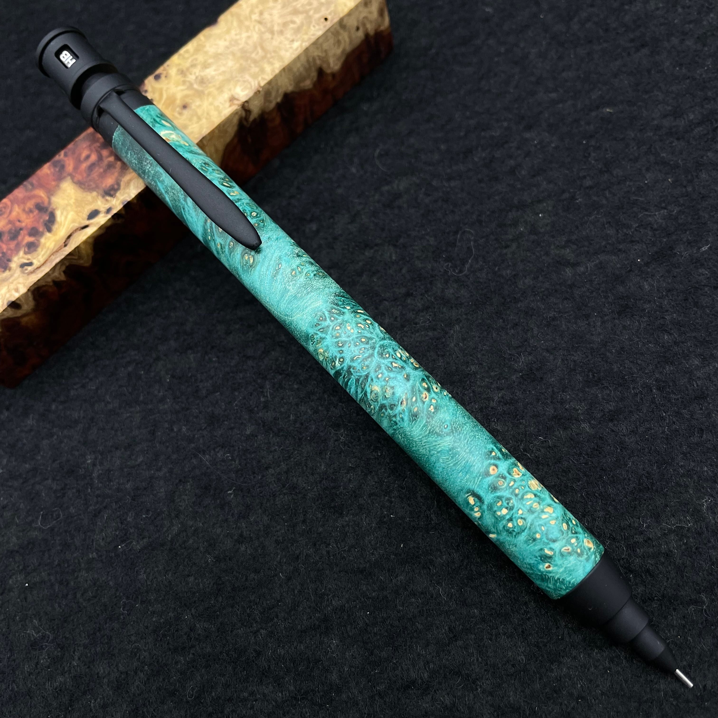 426ペン工房翌檜　スタビライズドウッド　アンボイナバール　木軸シャーペン 426ペン工房翌檜 スタビライズドウッド アンボイナバール 木軸シャーペン