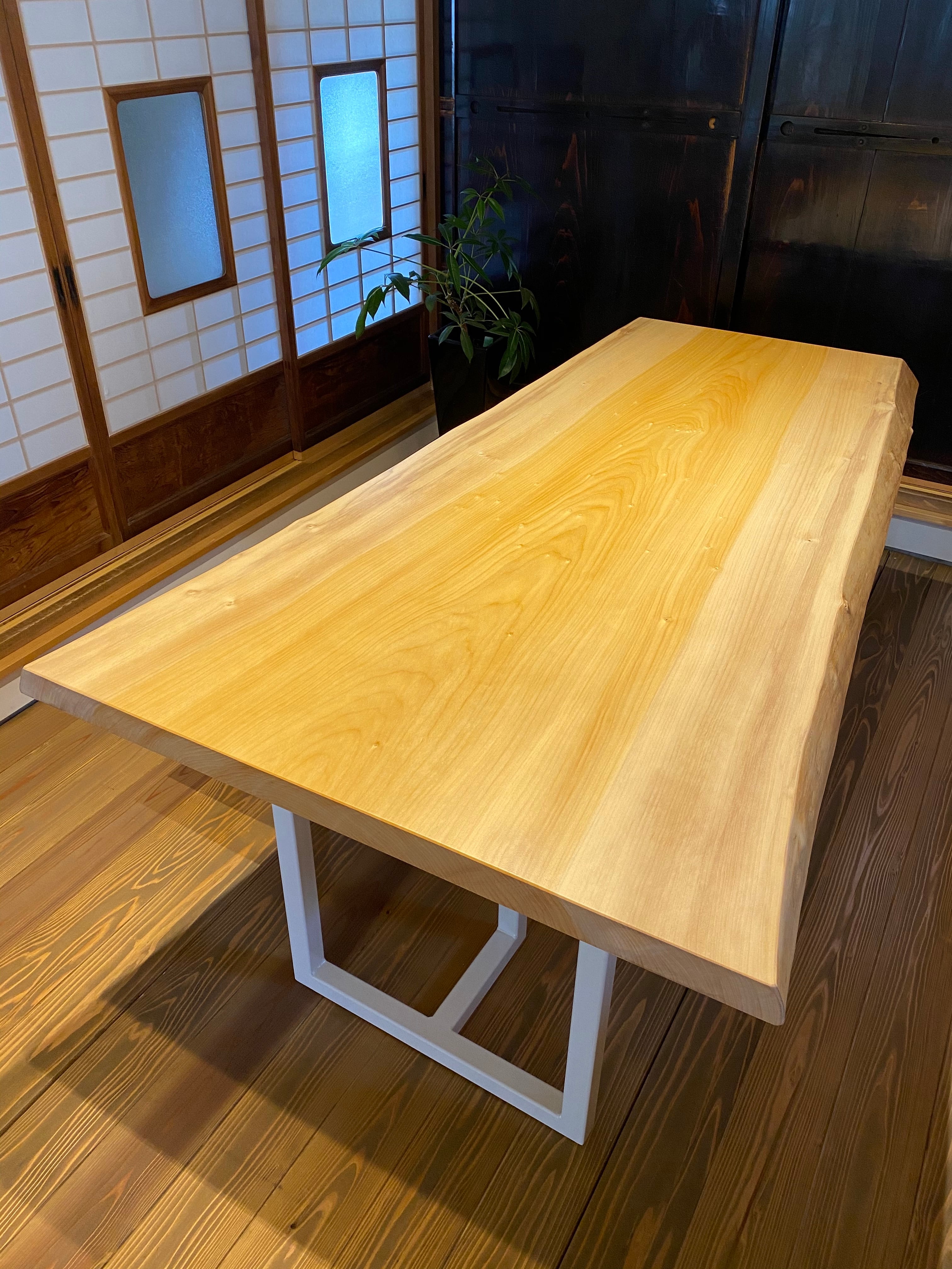 一枚板 イチョウ 銀杏 ダイニングテーブル ローテーブル DIY DIY材料
