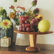 Wood Cake Stand