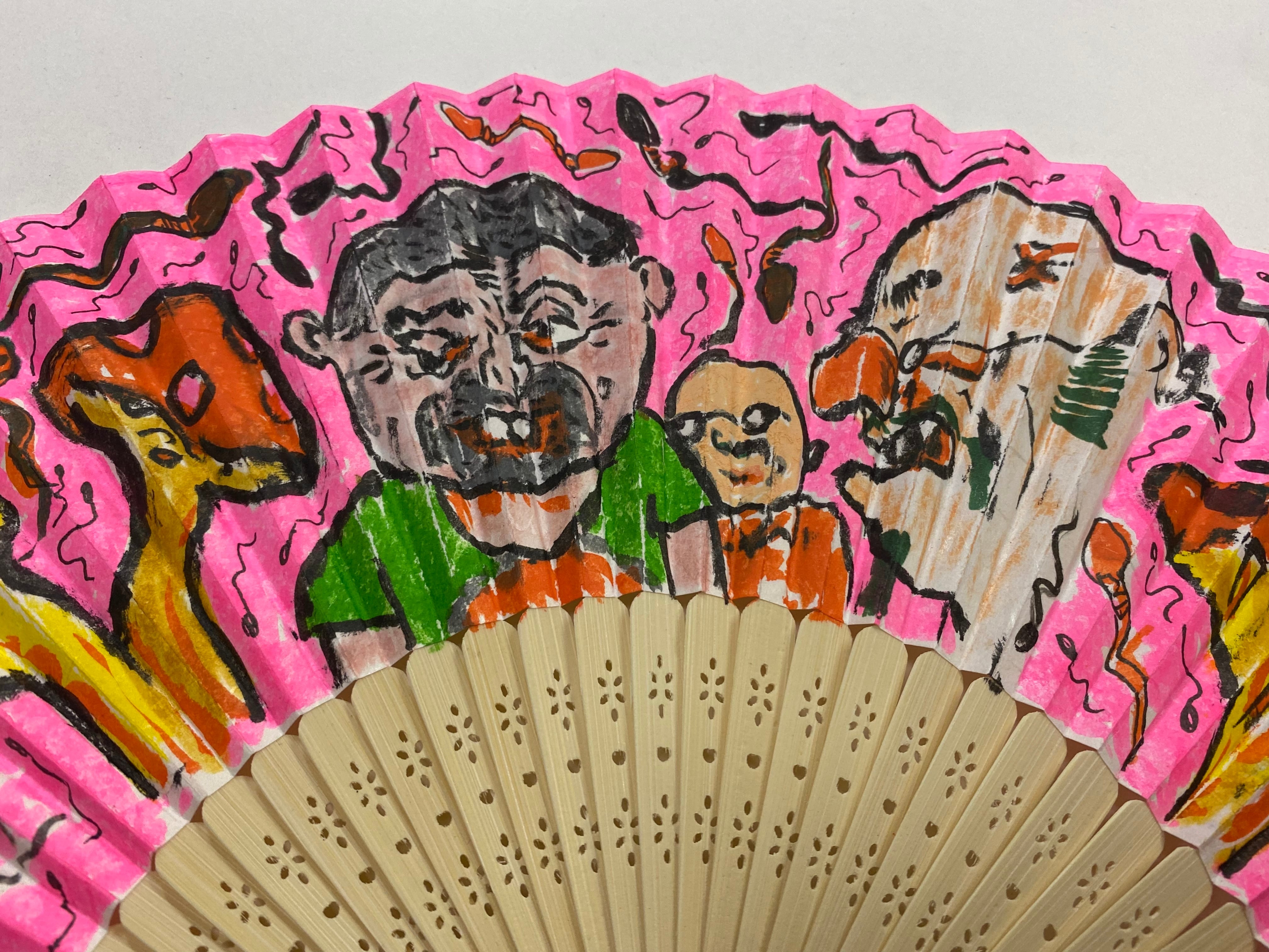 テテちゃん扇子 レオパード扇子 | Whim Gazette(ウィム ガゼット)レディース | PAL