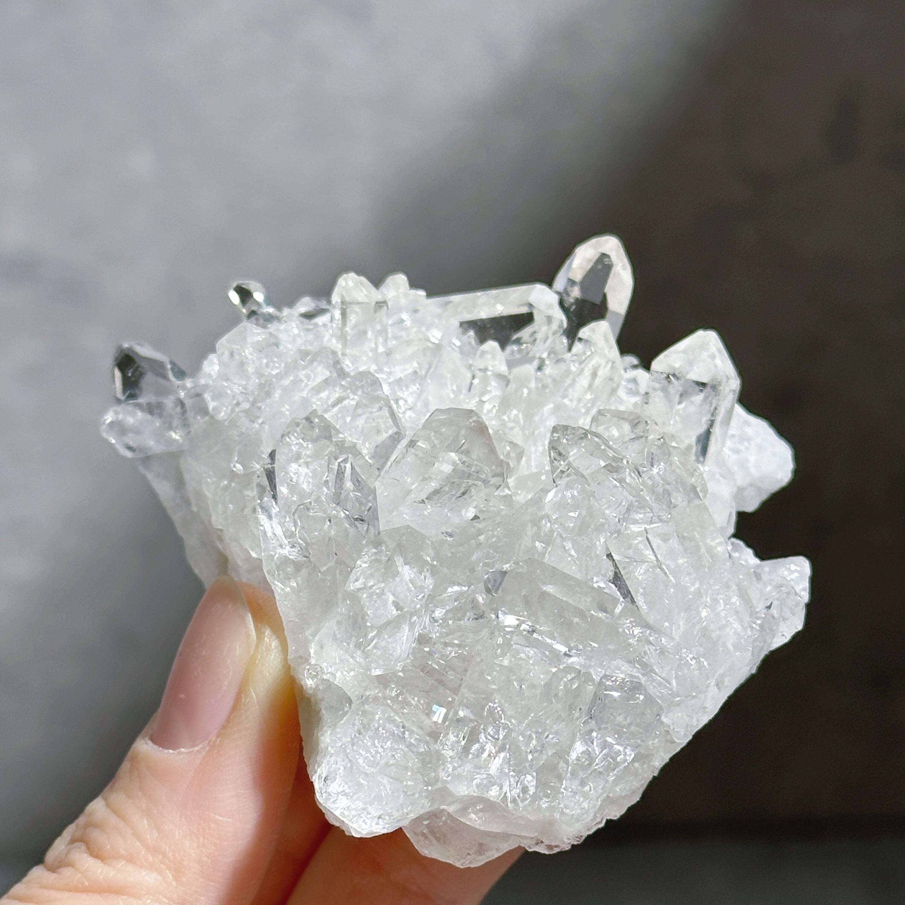 ゼッカ産水晶クリアクォーツ クラスター74◇ Clear Quartz From Zeca de Souza ◇天然石・鉱物・パワーストーン