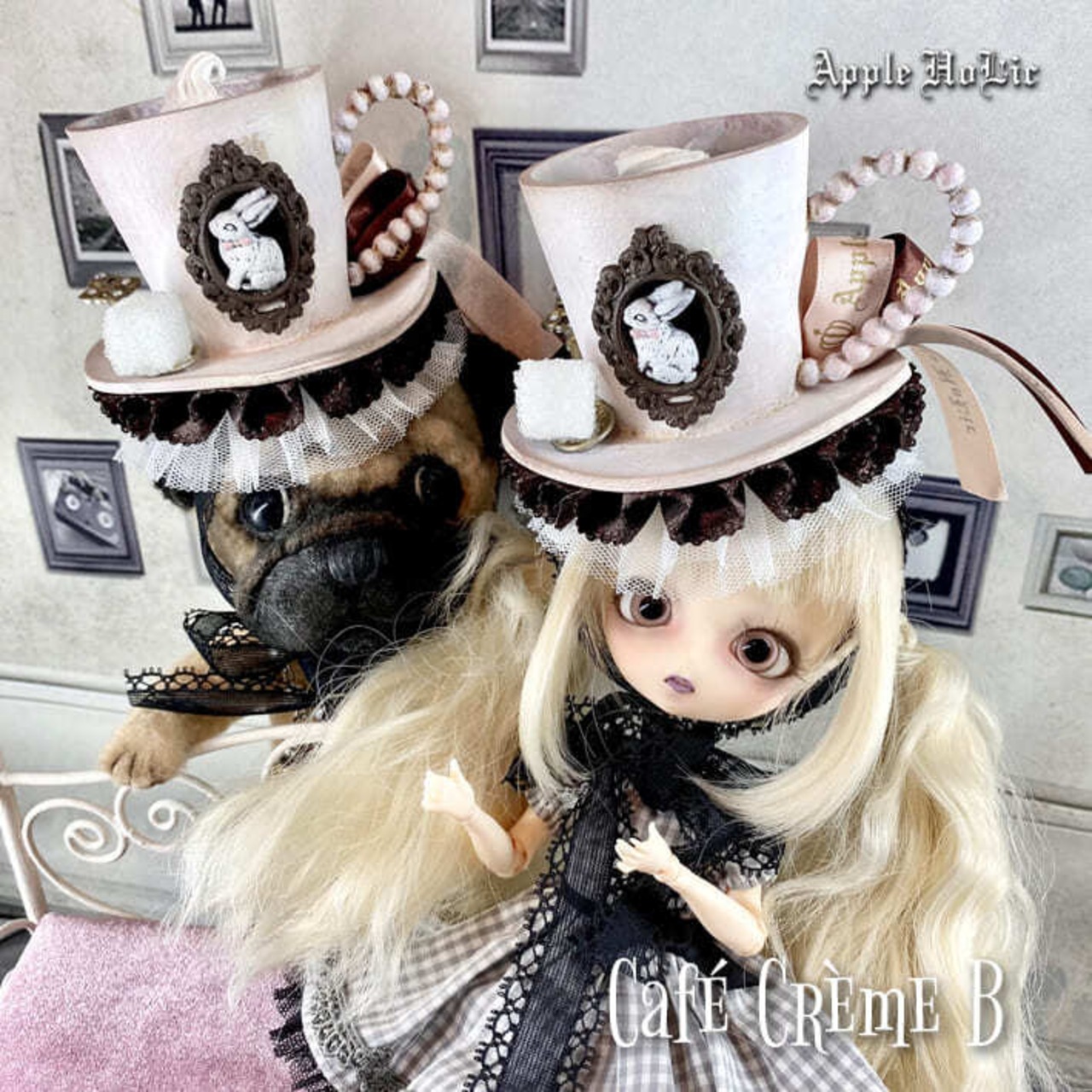1/6 ドール ハット【 Café Crème B　カフェ・クレム B】