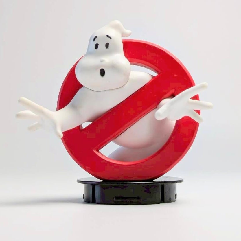 【 Ghostbusters ( ゴーストバスターズ ) 】【A】 ムーグリー(Mooglie)ロゴフィギュア 〚アメリカン雑貨 アメトイ〛