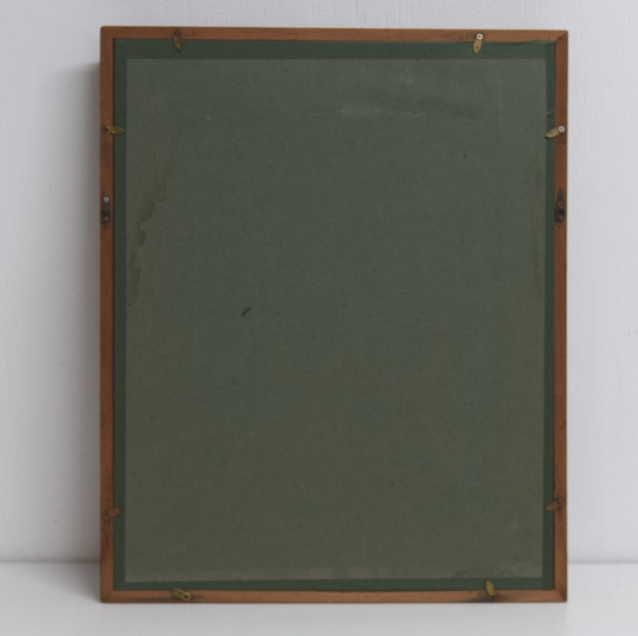 油彩 上岡由子 1981年作品 「望郷」キャンバス裏作者サイン有り | 一