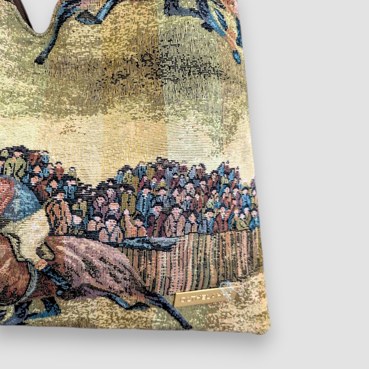 Vintage Horse Tapestry One Handle Bag