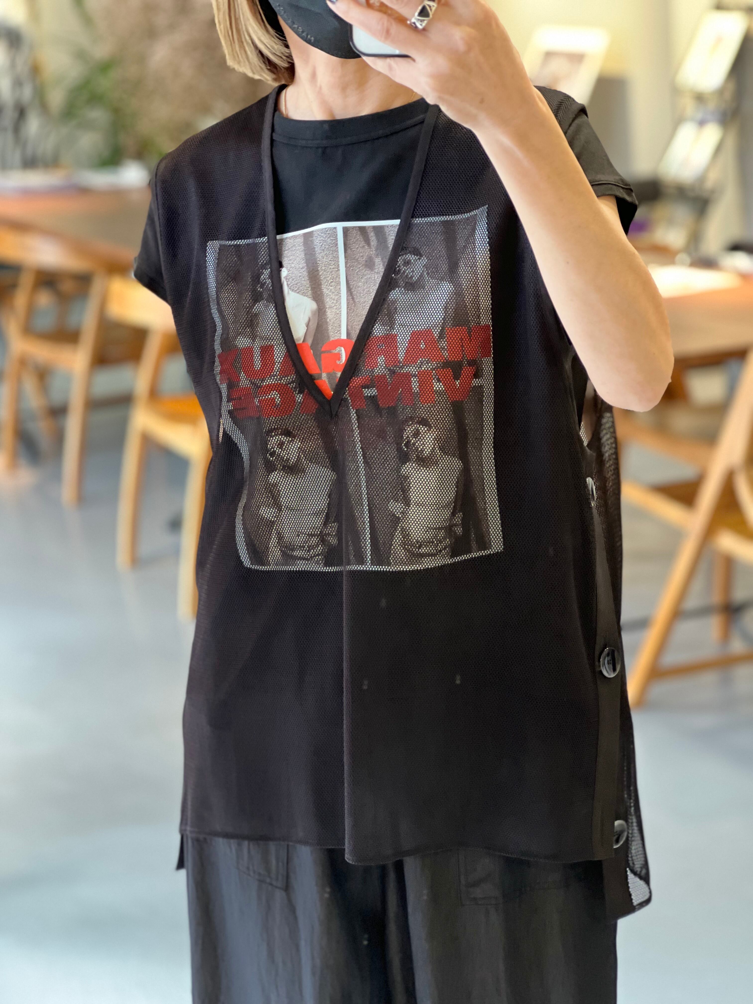 予約販売【 Margaux Vintage 】メッシュサイドボタンベスト (26045) 3