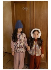 オーレン / oren / フロレットダンブルベスト / 韓国子供服 / キッズ / 26winter〖取寄〗*S~XL*