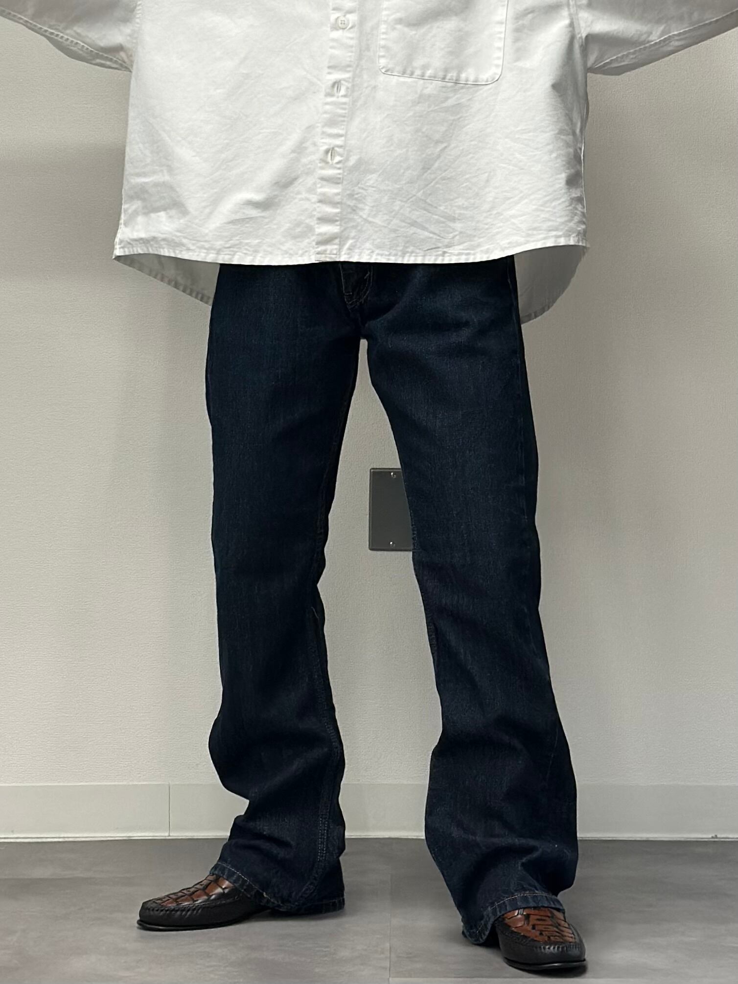 パンツ 00s Levi's 527 low boot cut denim pants 00s Levi's 527 Boot Cut Denim Pants | miyabi clothing store