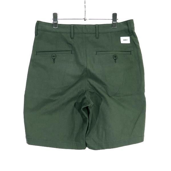 WTAPS 22SS TUCK/SHORTS/COTTON.CANVAS 221WVDT-PTM07 サイズ02(M