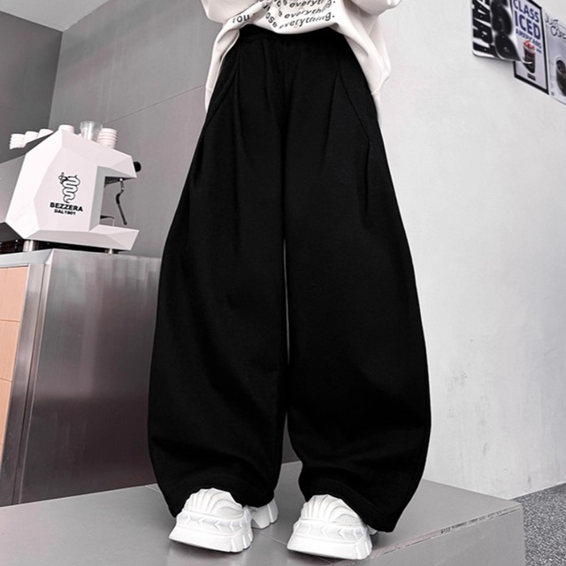 ボリュームワイド　スウェットパンツ　2カラー　LB1570