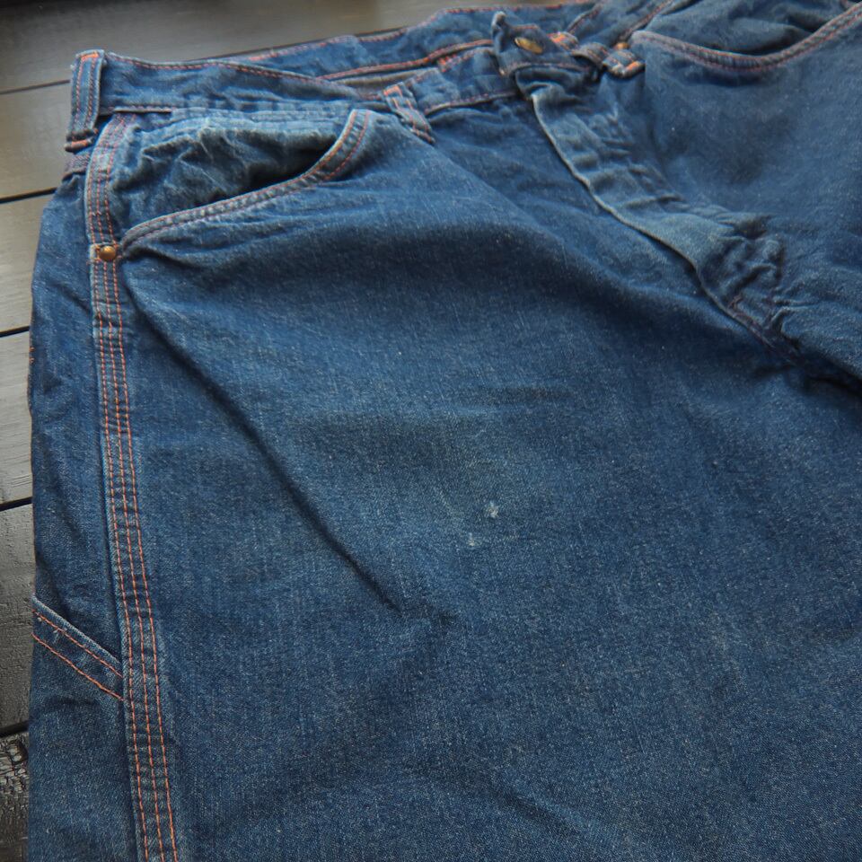 60s ヴィンテージ Montgomery ward デニム ペインターパンツ 60's MONTGOMERY WARD ビンテージデニムペインターパンツ