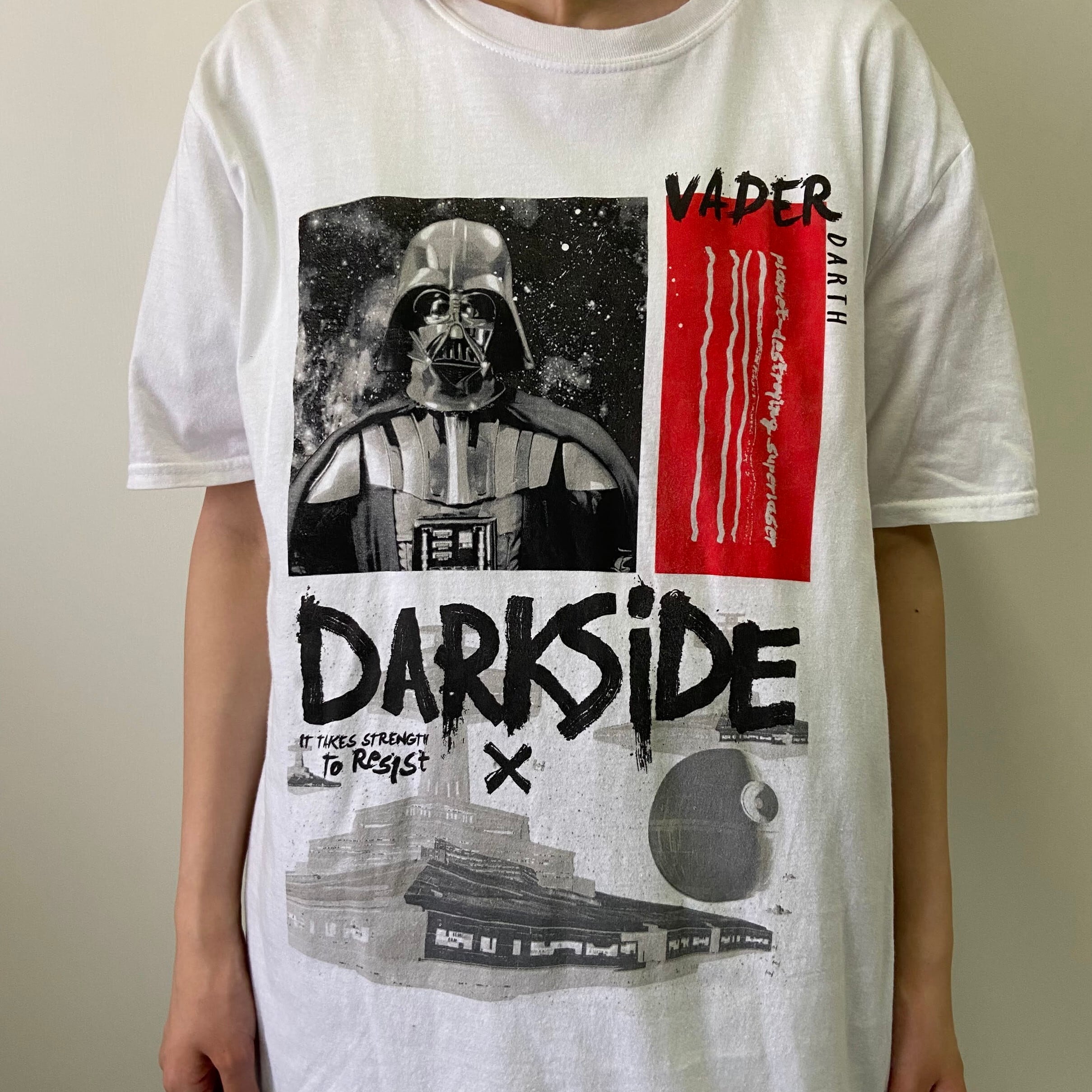 90s USA製 STAR WARS ビンテージ Tシャツ ダースベイダー XL