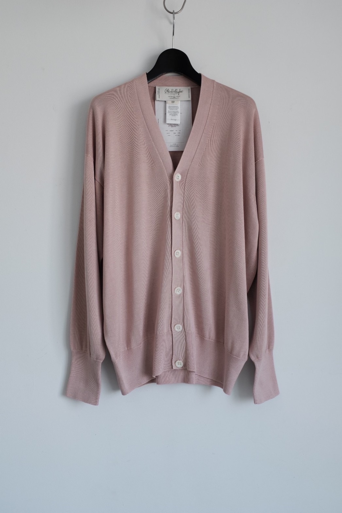 Olde H Daughter]silk plain stitch cardigan | YES-姫路の美容院と服 