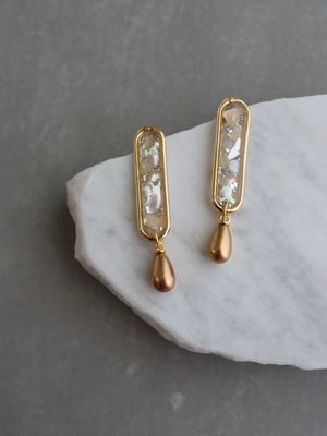 《オンライン限定》brown pearl shell