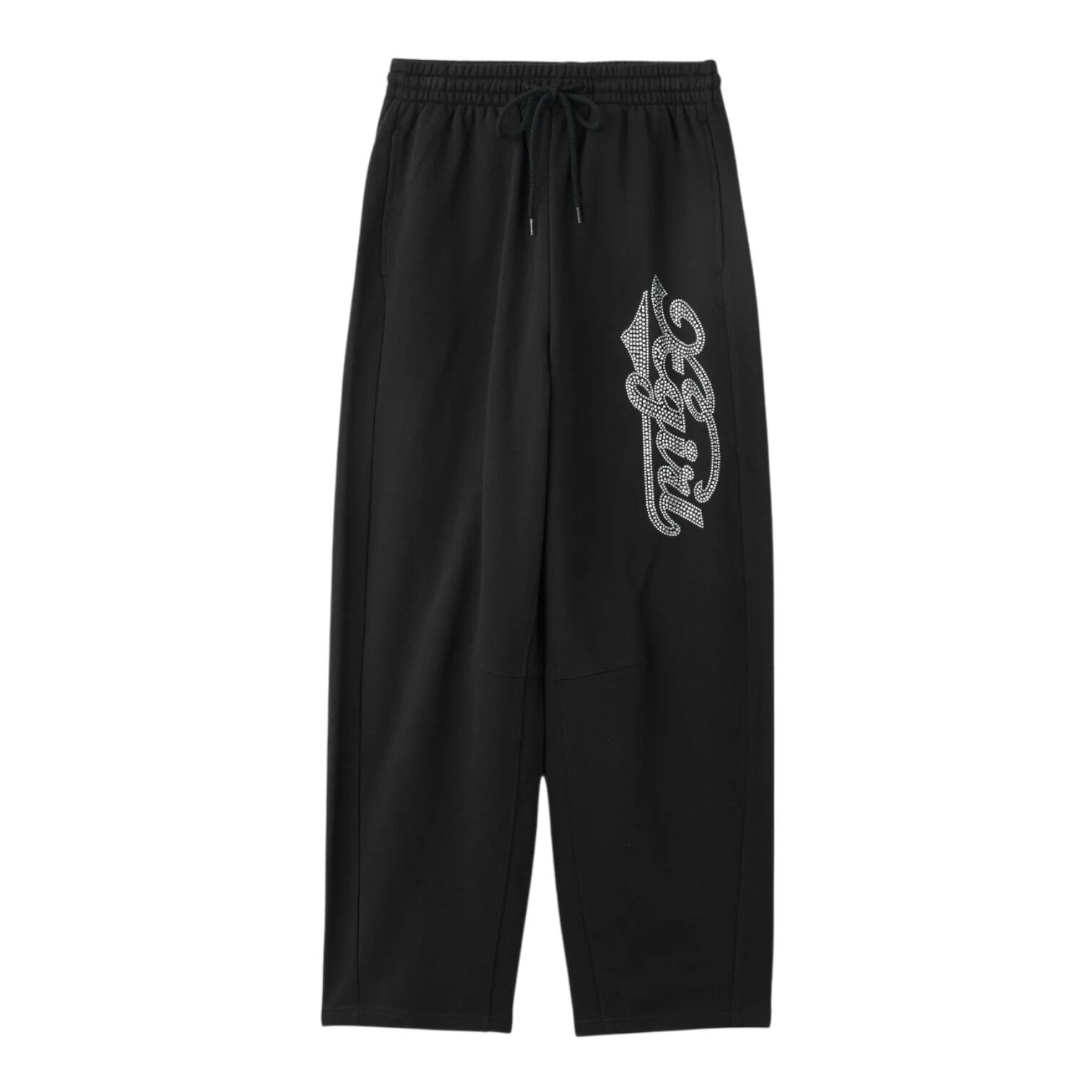 SUPPLIER】Cross Leather Patch Baggy Shorts / Black | PARX