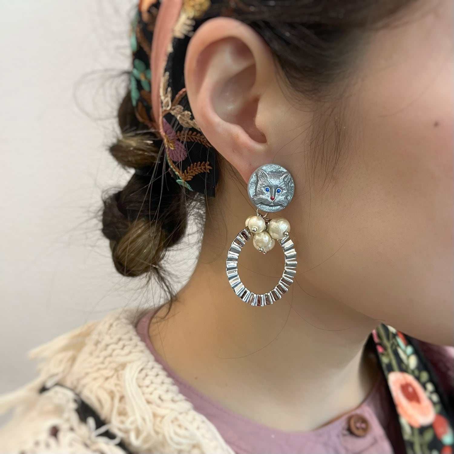 ハンドメイドピアス1107｜ピアス