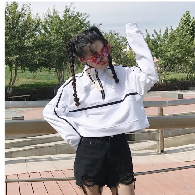 韓国 ファッション レディース トップス 韓国 ファッション レディース ショート丈 トレーナー パーカー ダンス 衣装 派手 かわいい Basecamp49 韓国 ファッション レディース トップス 韓国 ファッション レディース ショート丈 トレーナー パーカー ダンス 衣装 派手 かわいい Basecamp49