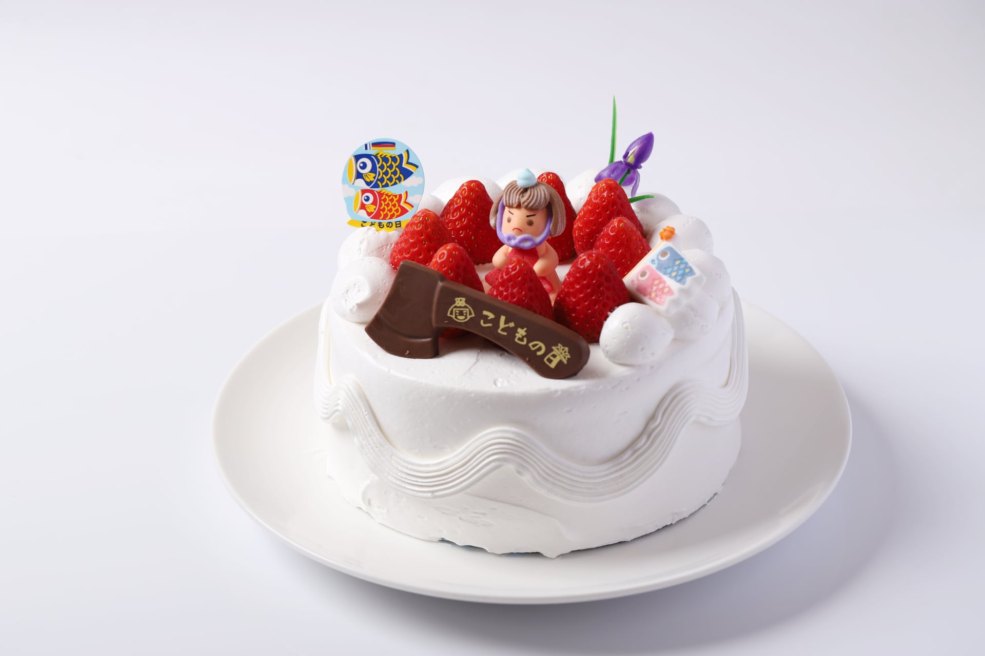 端午の節句　生クリームデコレーション