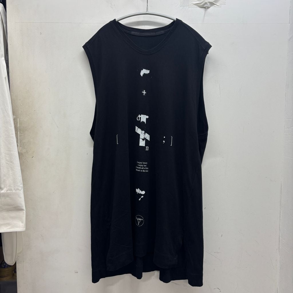 JULIUS ユリウス 17SS CO/MO JERSEY NO-SLEEVE JULIUS ユリウス 17SS CO/MO JERSEY NO-SLEEVE