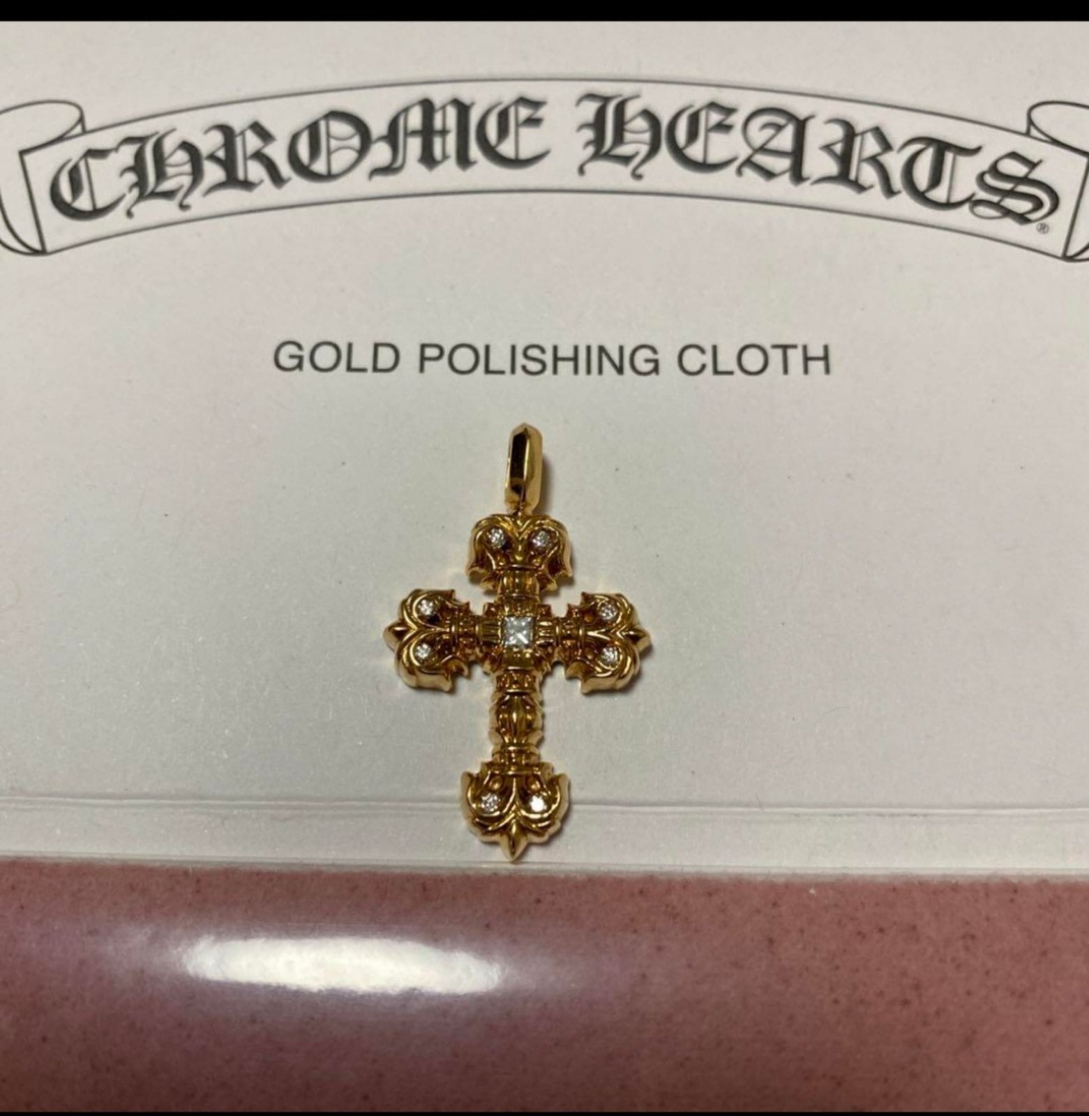 CHROME HEARTS クロムハーツ チャーム ゴールド ダイヤモンド