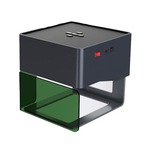 iFormosa ポータブル レーザー DIY 彫刻機 木材 プラスチック 竹 ゴム PCB 皮革 紙 彫刻 カット可能 IF-DJ6
