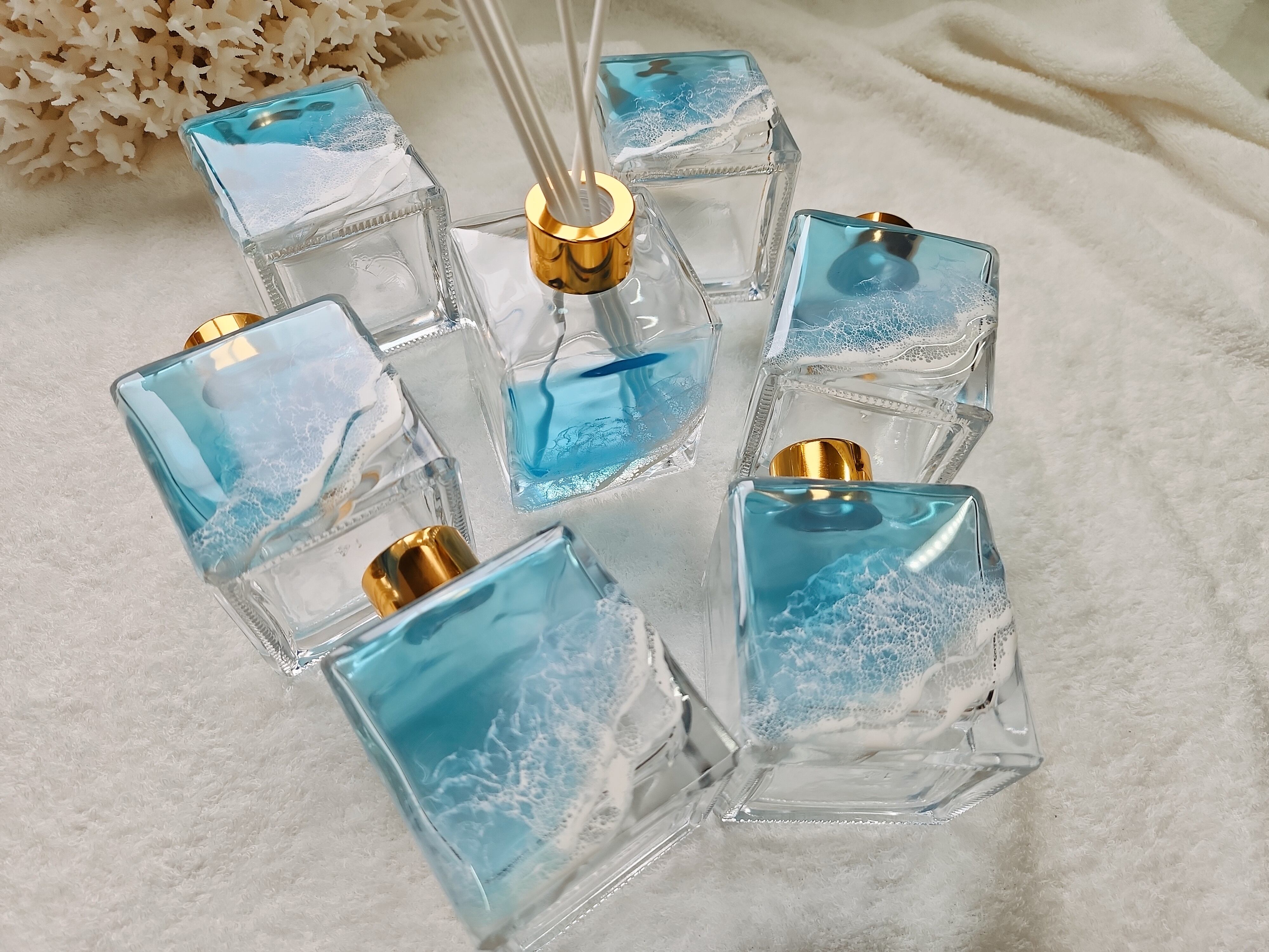 216.オーシャンレジンアート アロマディフューザー大